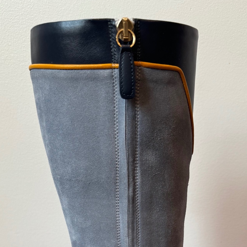 Gray Suede Boots - image 5